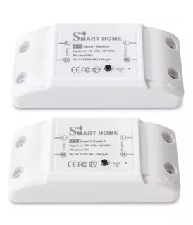 2 Piezas Smart Switch Interruptor Inteligente Wifi Home Alex