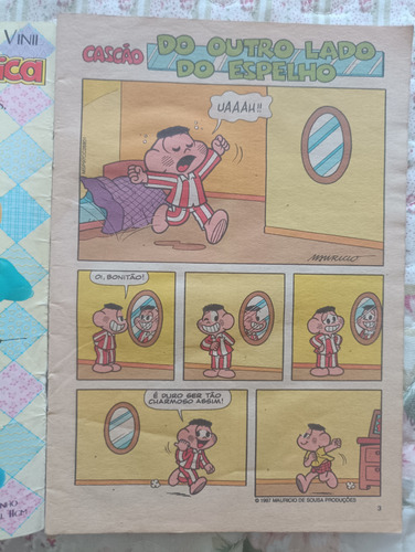 (1) Lote Cascão Editora Globo Hq Gibi Quadrinhos Comics (Usado)