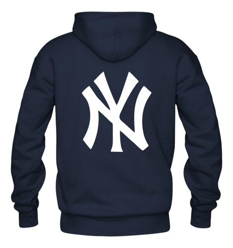 Sudadera New York Yankees Mlb Hoodie Capucha Con Cangurera