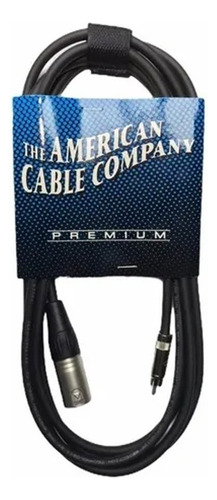 American Cable Senal 6 Mts Xlr M A Rca Xlrm-rc-06