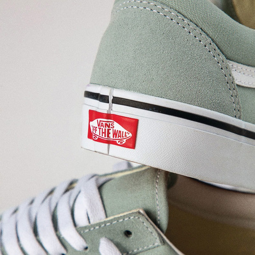 Zapatillas Vans Old Skool Theory Pure/gray - Big Buey -