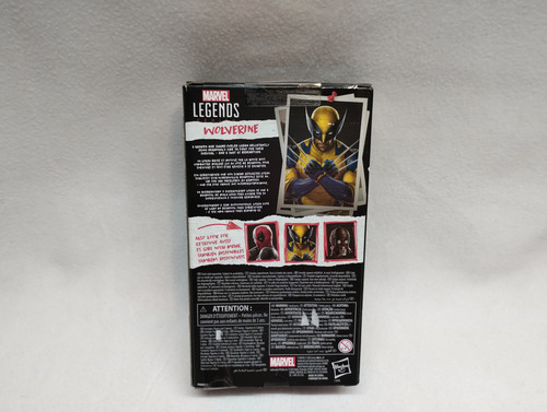 Marvel Legends Wolverine Traje Amarillo Pelicula Deadpool