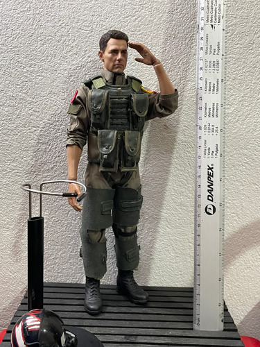 Figura A Escala 1/6 Tom Maverick Top Gun Did Custom