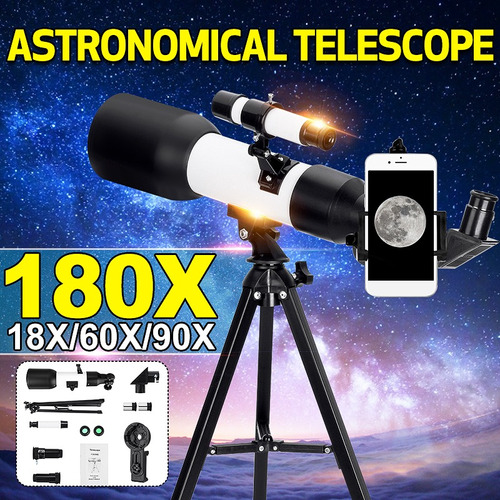 Oculares Del Telescopio Refractor Astronómico 180x F36060 