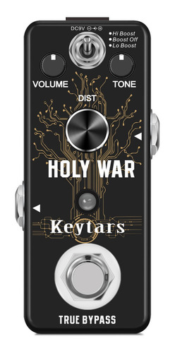 Pedal De Distorsión Keytars Lef-305 Heavy Metal Holy War Dis