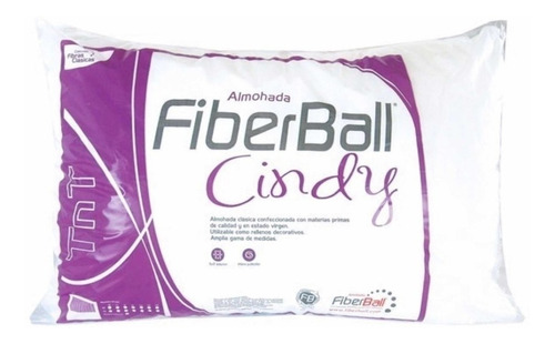 Almohada Fiberball Cindy Tradicional 60cm X 40cm