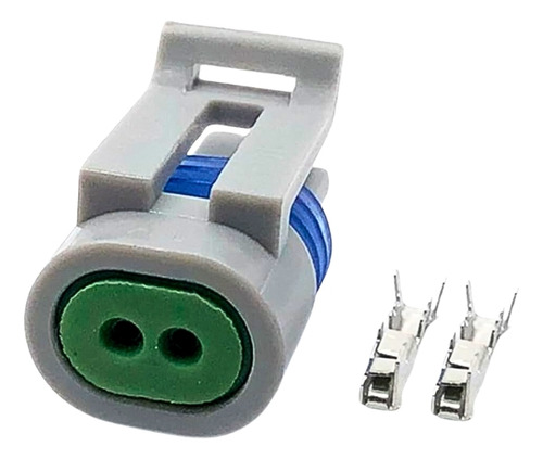 Conector De Sensor 2 Vias De Temperatura Do Ar Chevrolet Gm