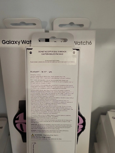 Smartwatch Samsung Galaxy Watch 6 40mm Wifi Negro R930 Original
