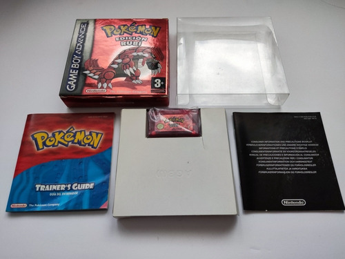 Juego Fisico Nintendo Gameboy Advance Gba Pokemon Rubi