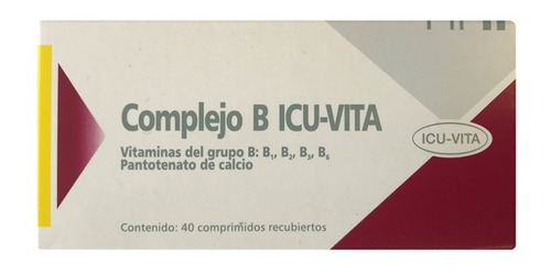 Complejo B Icu-vita® X 40 Comprimidos