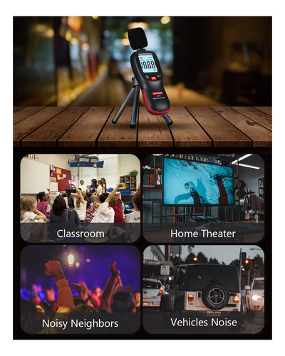 Sonómetro Pro Medidor De Ruido Con Bluetooth - Wintact Wt85b