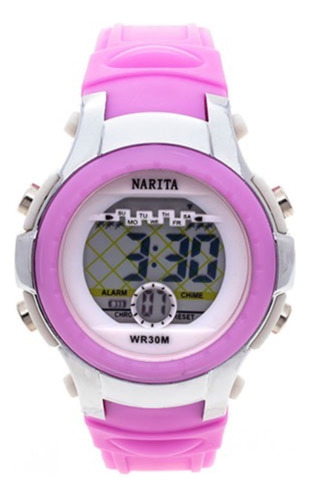 Reloj Narita Sport Watch Cronómetro Alarma Niños Garantía
