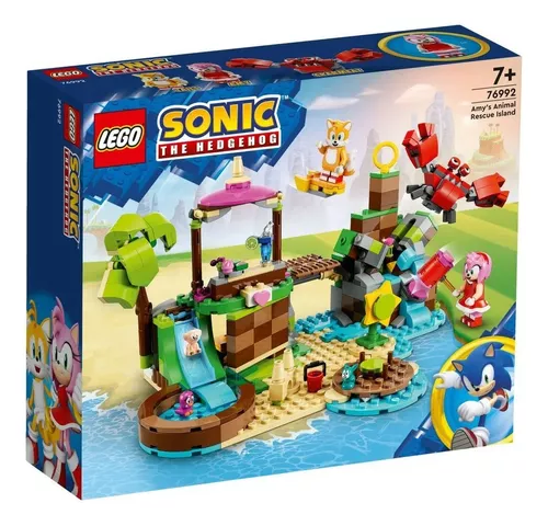 Lego Sonic 76992 - Ilha De Resgate Animal Da Amy