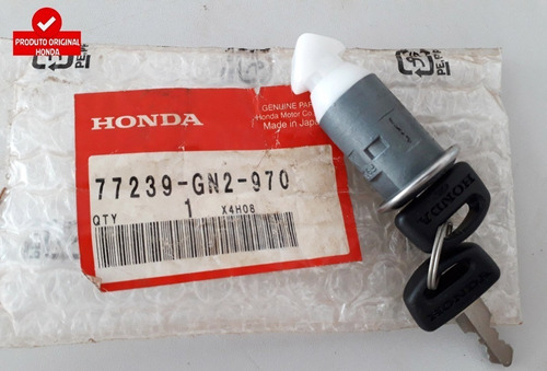 Juego Cerradura Cacha Honda Cg 125 Titan Original Genamax