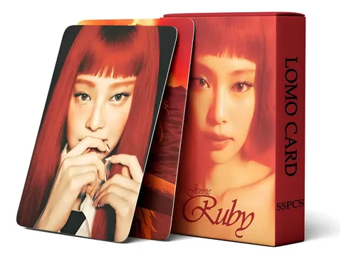 Blackpink Jennie ジェニ　ruby トレカ 55 Cartões Fotográficos Jennie (blackpink) Ruby Jennie Ruby