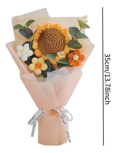 Flores De Crochet Bouquet Preservado Centropísima De Mesa