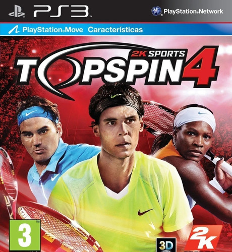 Top Spin 4 - Fisico - Ps3
