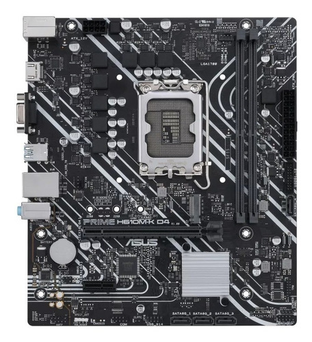 Placa Madre Asus Prime H610m-k D4 Intel S1700 Ddr4 Micro Atx