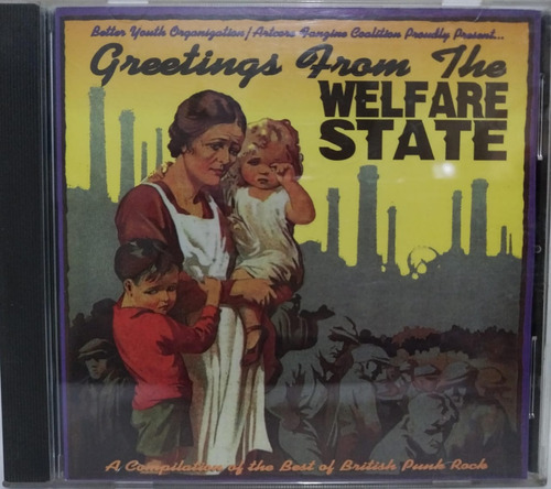 Varios Artistas  Greetings From The Welfare State Cd Usa