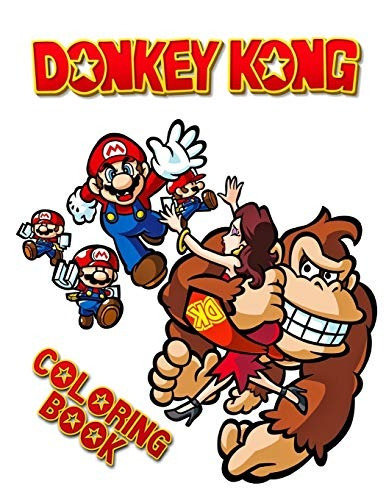 Donkey Kong Coloring Book