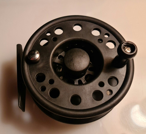 Reel De Pesca Con Mosca Large Arbour 7/8 Grafito 2 Rulemanes