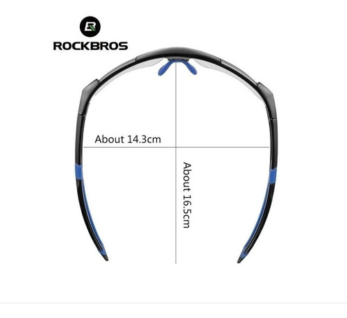 Imagen 4 de 8 de Lentes Rockbros Fotocromaticos Running Ciclismo Unisex Uv