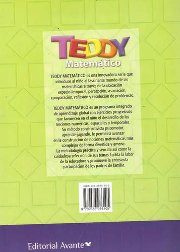 Teddy Matematico 2 Pep 2011