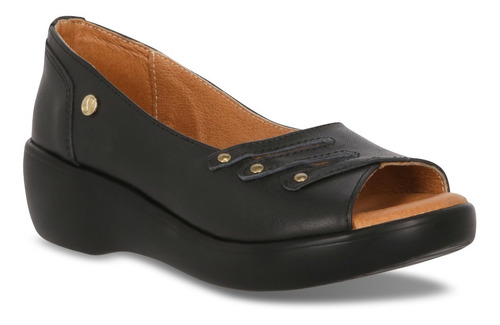 Zapato Mujer Color Negro Plataforma 4.5 Cm 139-89