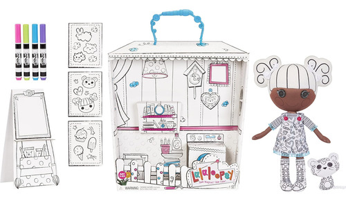 Boneca Lalaloopsy Color Me - Penny Dots N Blots, Boneca M
