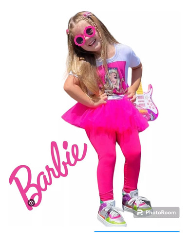 Conjunto Tutú Barbie Girl Niña 