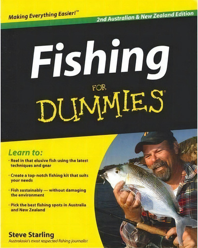 Fishing For Dummies, De Steve Starling. Editorial John Wiley & Sons Australia Ltd, Tapa Blanda En Inglés, 2011