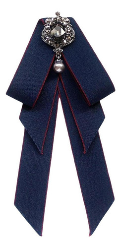 W Pajarita Para Mujer, Con Cinta Larga, Broche Formal De