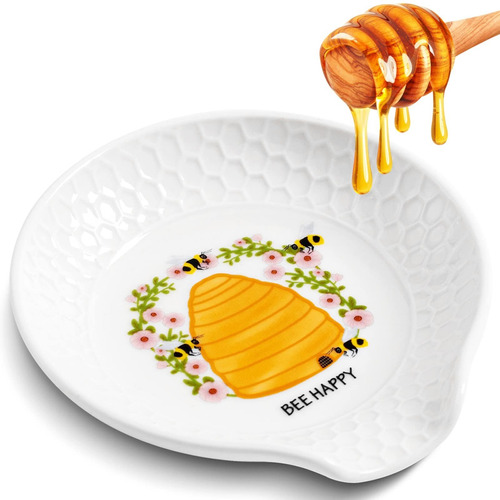 Yoeuen Spoon Rest For Stove Top 1pcs, Ceramic Spoon Holder F