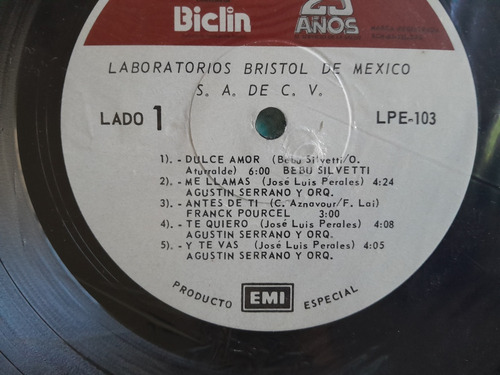 Vinilo Musica Para Disfrutar Biclin (Usado)