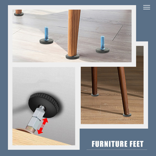 Tornillos Niveladores De Muebles Para Nivelar Mesas, 30 Unid