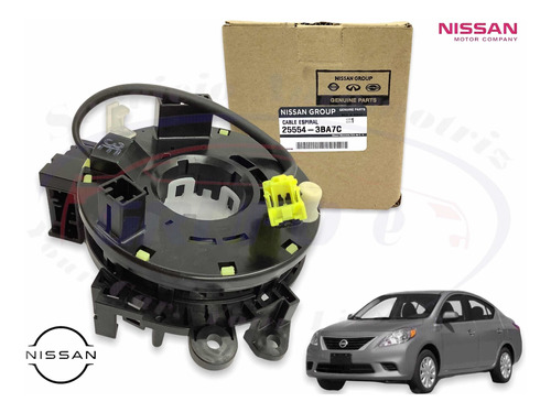 Pistas Volante Reloj Clockspring Versa 2012 2013 2014 Nissan