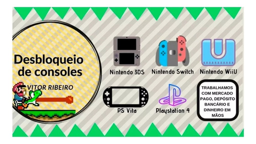 Desbloqueio Nintendo Switch Atmosphere Remoto A Distância