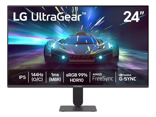 Monitor LG UltraGear™ 24G411A-B 24",FHD, 144Hz, 1ms (MBR), NVIDIA...