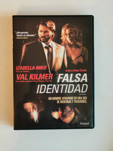 Dvd Original: Falsa Identidad (fake Identity , 2009)