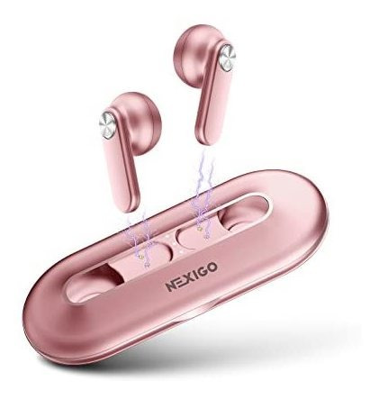 Audífonos Inalámbricos Ultrafinos, Bluetooth 5.2, 4-mic Cvc