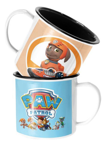 Taza Enlozada Lechera Zuma Aerodeslizador Paw Patrol