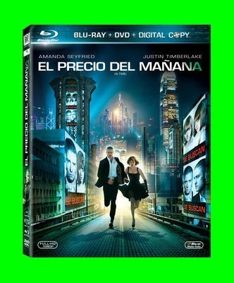 El Precio Del Mañana -justin Timberlake -blu Ray+dvd+dig.cop