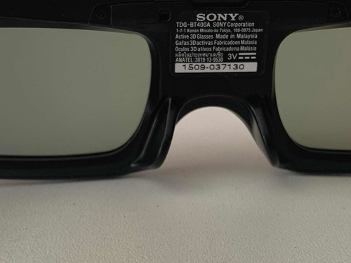 Sony Tdg-bt500a Gafa 3d Estereoscópica Bluetooth 100h Litio (Usado)