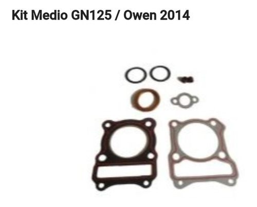 Kit Medio Moto Gn125 Owen 2014