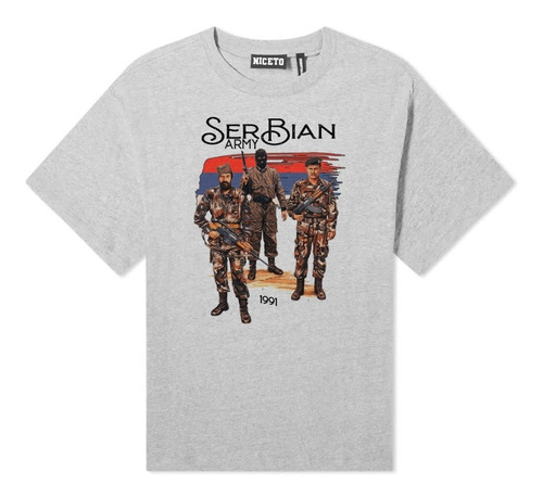 Serbia Remera 1991 Unica