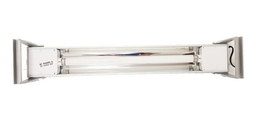 Luz Para Pecera Blanca Atman Da-70 Silver Tubo 15 W Reptistar 438 Mm De 63cm De Largo 220v
