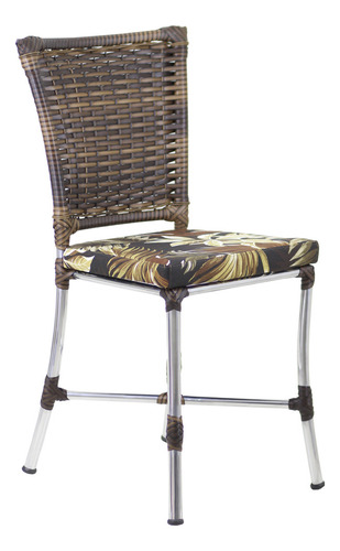 Cadeira Angra Com Almofada Impermeável Cozinha, Área, Sala