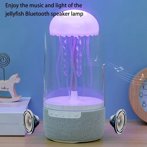 Qyq Altavoz Bluetooth Medusa Luz Colorida Audio Ritmo