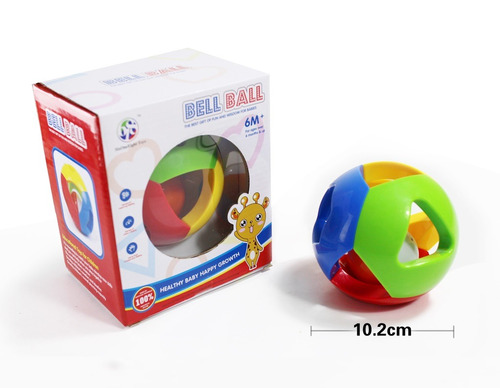 Pelota Sonajero 10.2 Cm - Bebés Y Niños