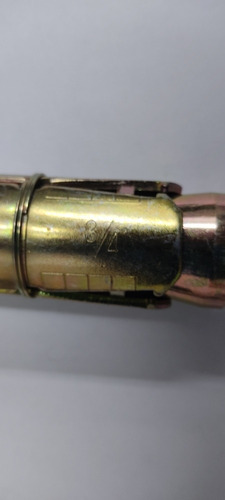 Ramplug Metalico Expansible De 3/4 X 6 Marca Brufer.